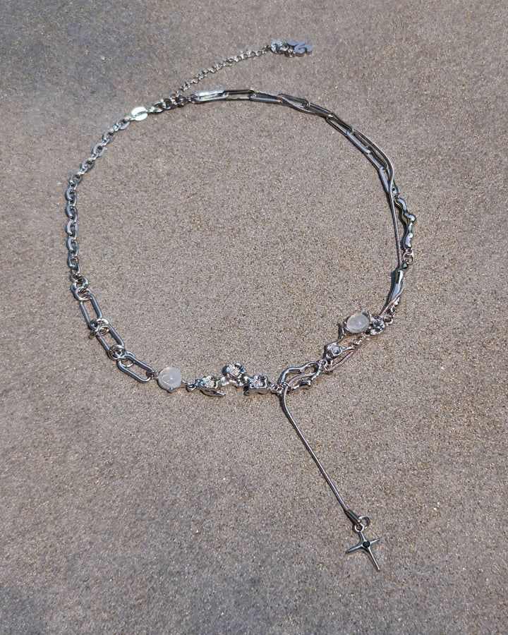 Arctic Flower Star Necklace - Nikaneko