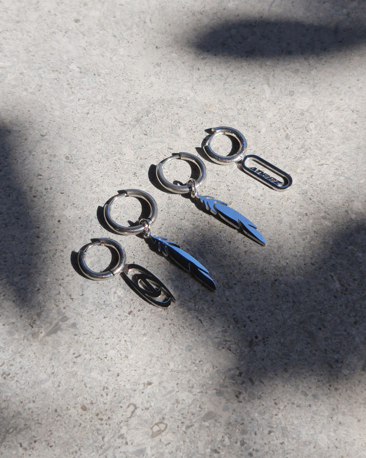 Ateez Halazia Mystical Feather Earrings - Nikaneko