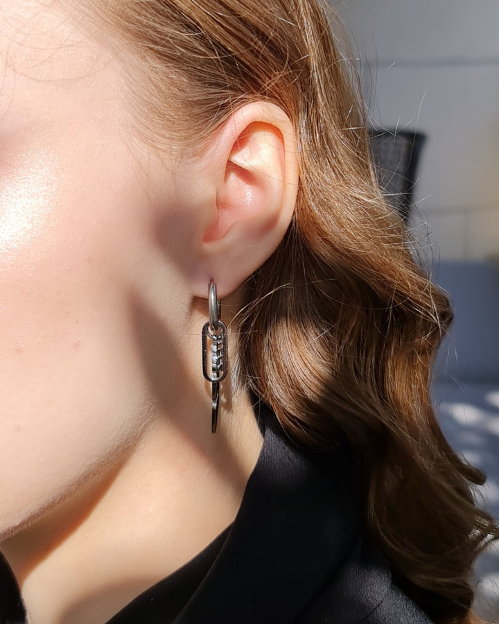 Ateez Halazia Mystical Feather Earrings - Nikaneko