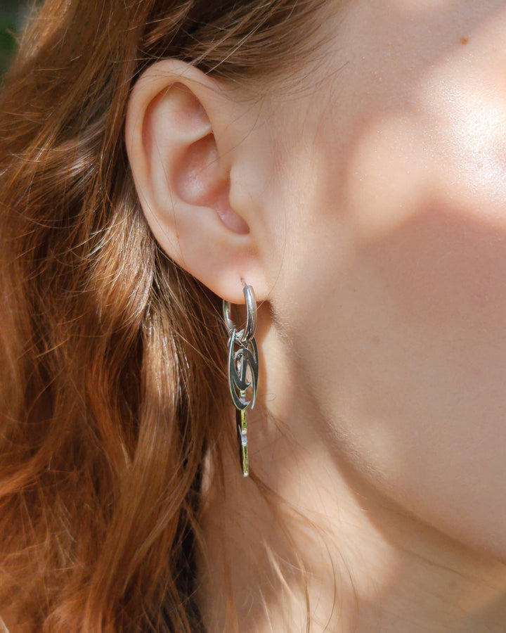 Ateez Halazia Mystical Feather Earrings - Nikaneko