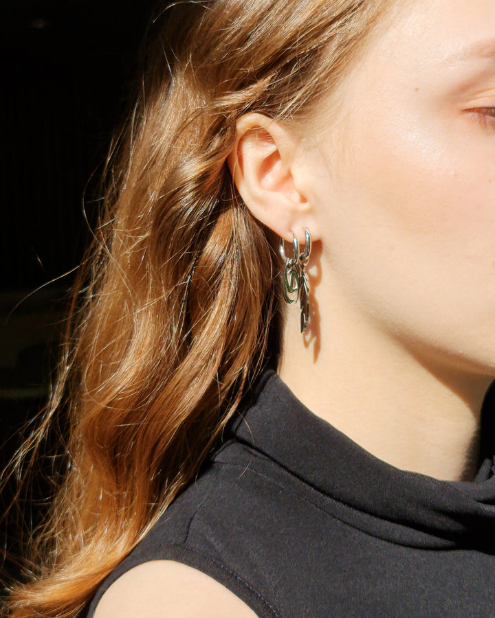 Ateez Halazia Mystical Feather Earrings - Nikaneko