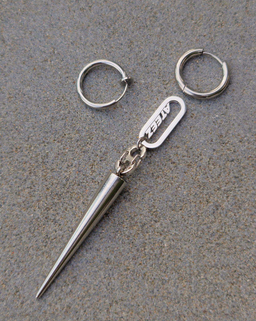 Ateez Mini S - Biner and Spike Earring Set - Nikaneko