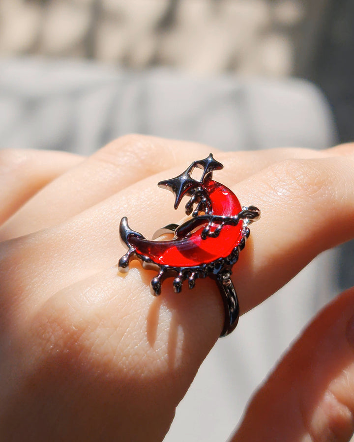 Blood Moon Drip Ring - Nikaneko