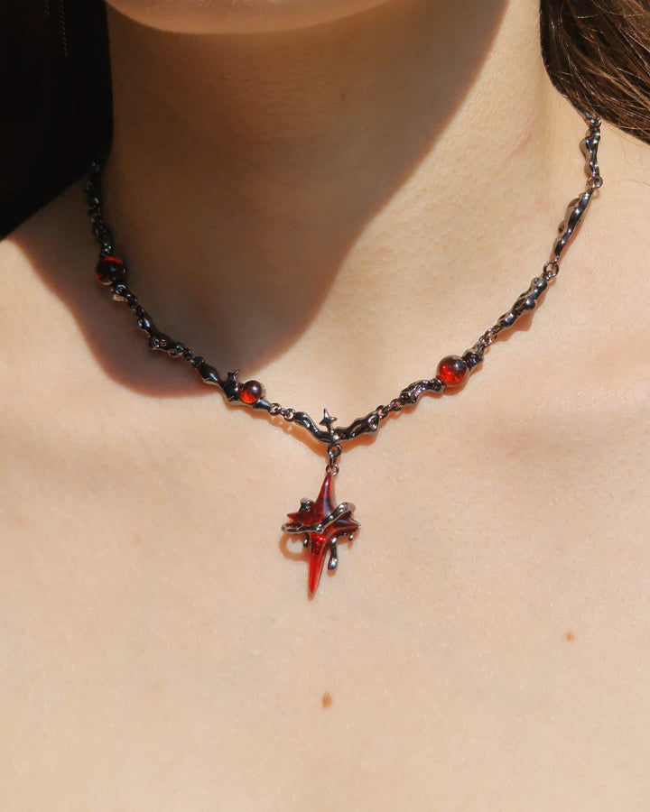 Blood Star Necklace - Nikaneko