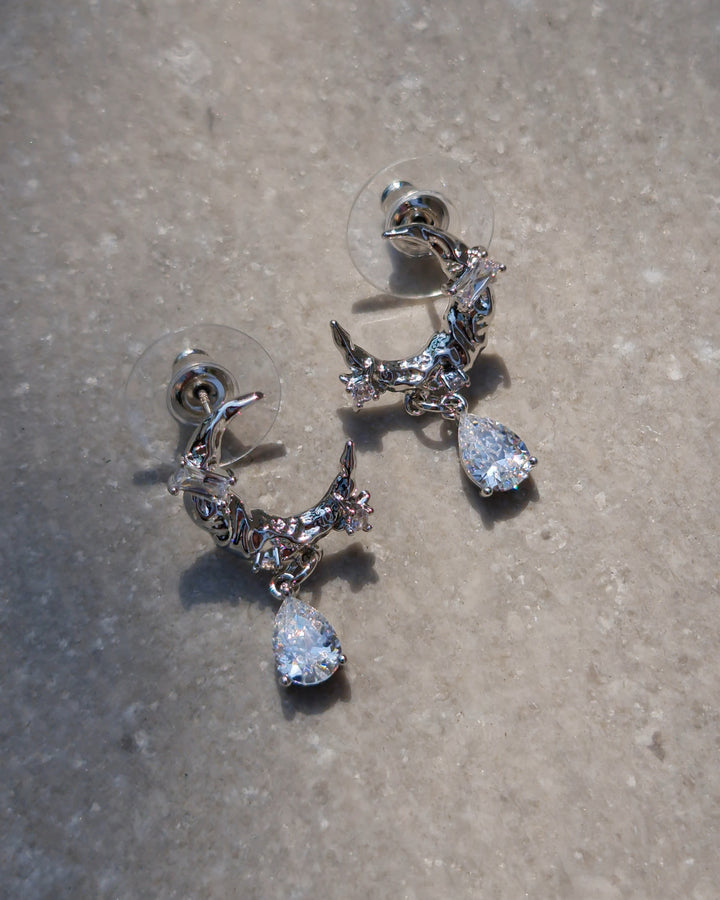 Celestial Drop Earrings - Nikaneko