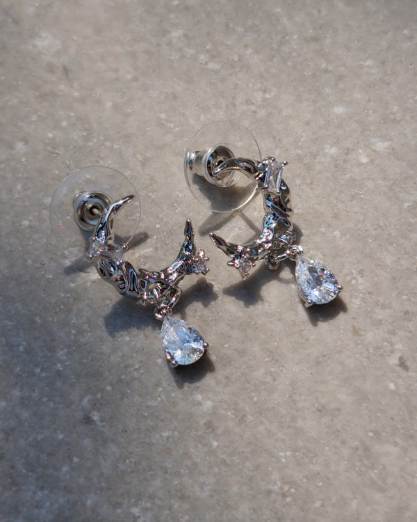 Celestial Drop Earrings - Nikaneko