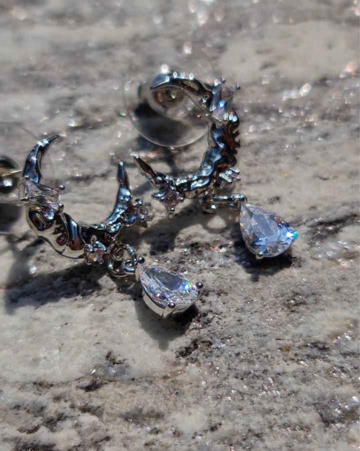 Celestial Drop Earrings - Nikaneko