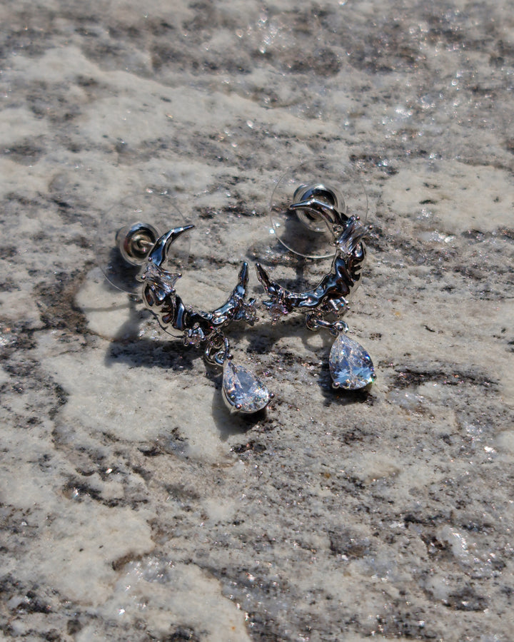 Celestial Drop Earrings - Nikaneko