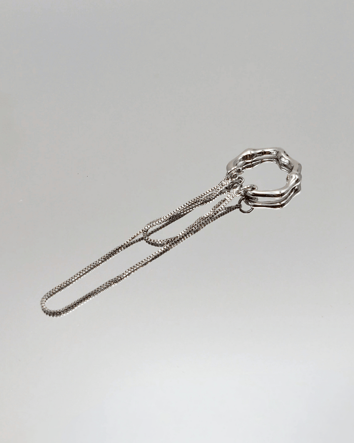 Double Chain Ear Cuff - Nikaneko