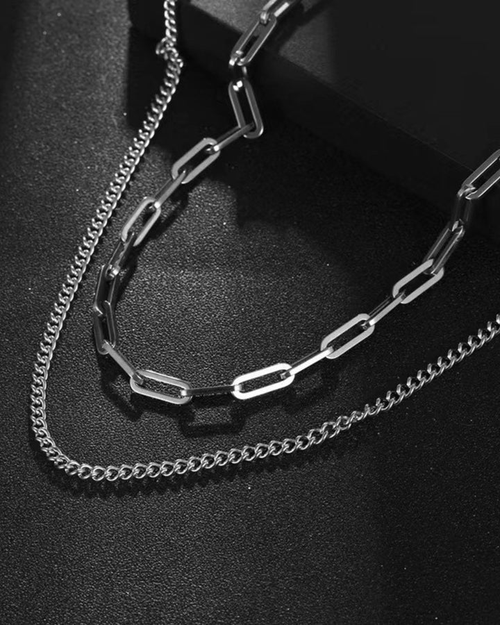 Double Chain Necklace - Nikaneko
