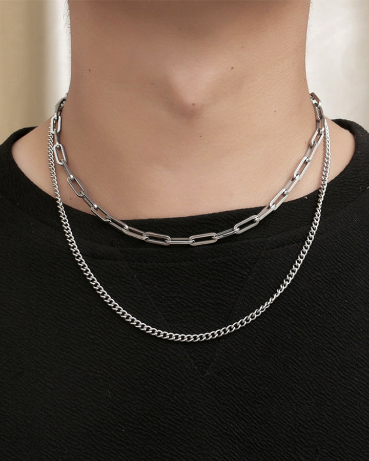 Double Chain Necklace - Nikaneko