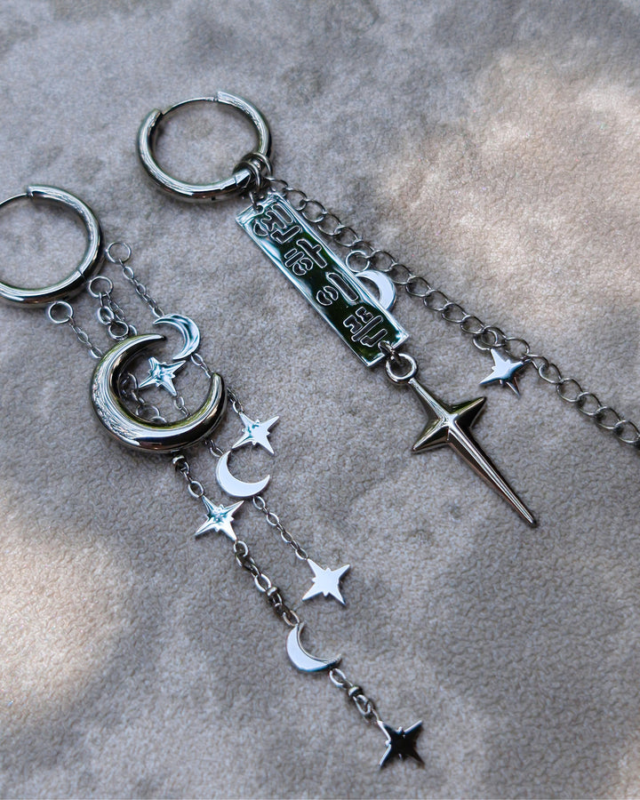 Enhypen Bite Me Mismatched Earrings - Nikaneko