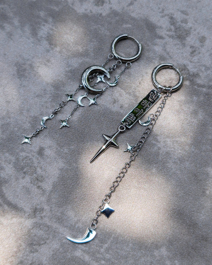 Enhypen Bite Me Mismatched Earrings - Nikaneko