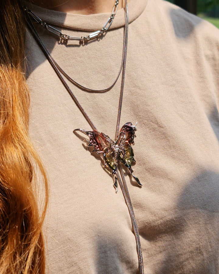 Flutter Cage Necklace - Nikaneko