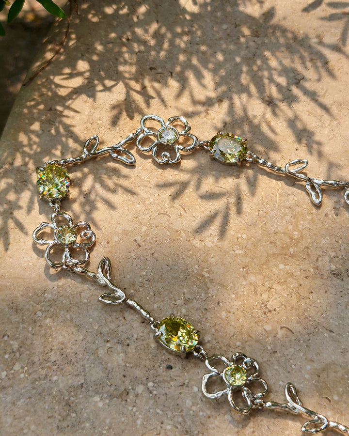 Green Bloom Necklace - Nikaneko