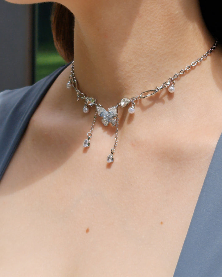 Icy Wings Necklace Set - Nikaneko