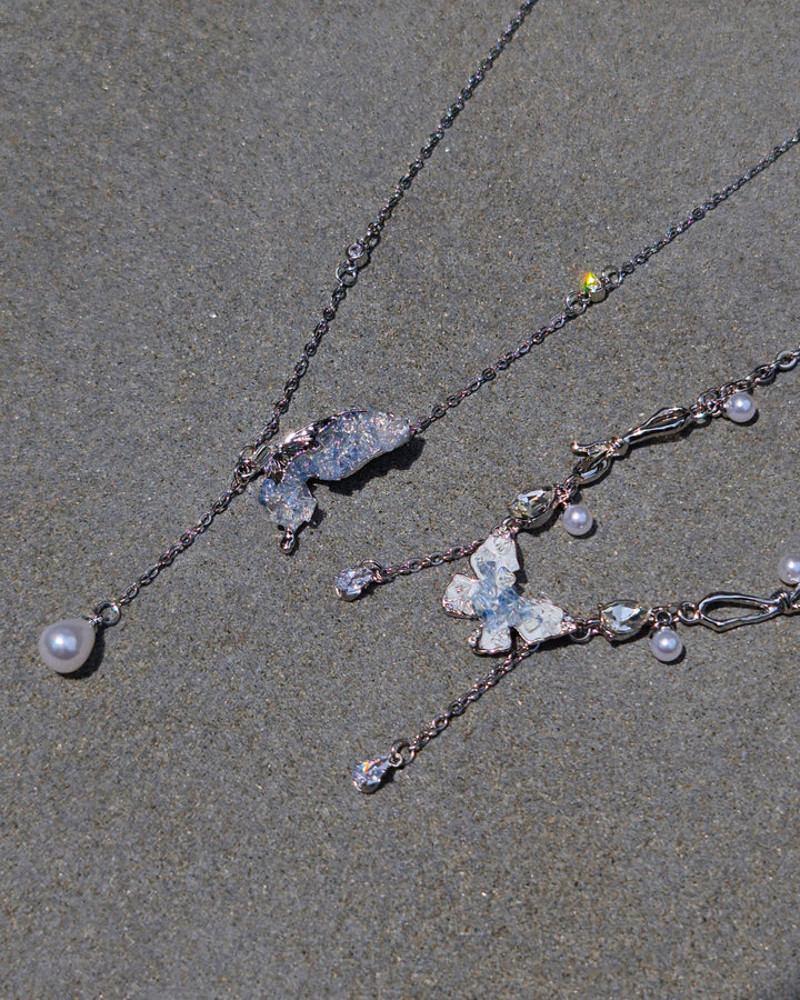 Icy Wings Necklace Set - Nikaneko