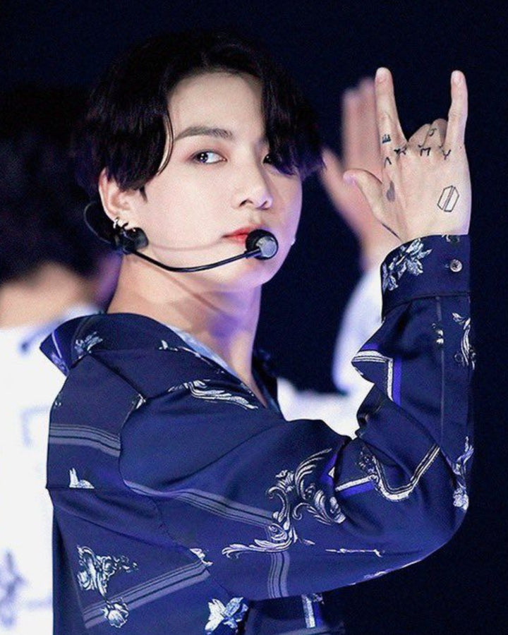 Nikaneko - Jungkook Inspired Double Chain Ring Eternal Seven