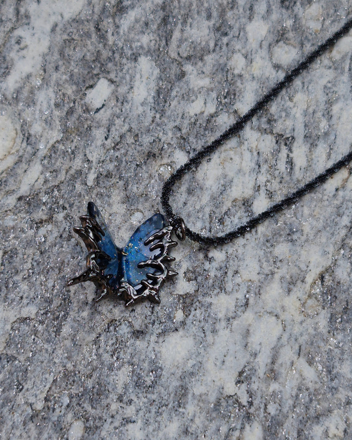 Midnight Flutter Necklace and Choker - Nikaneko