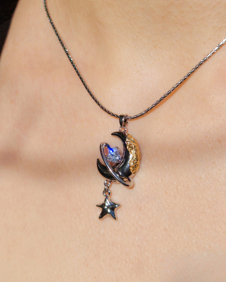 Moon Orbit Necklace - Nikaneko
