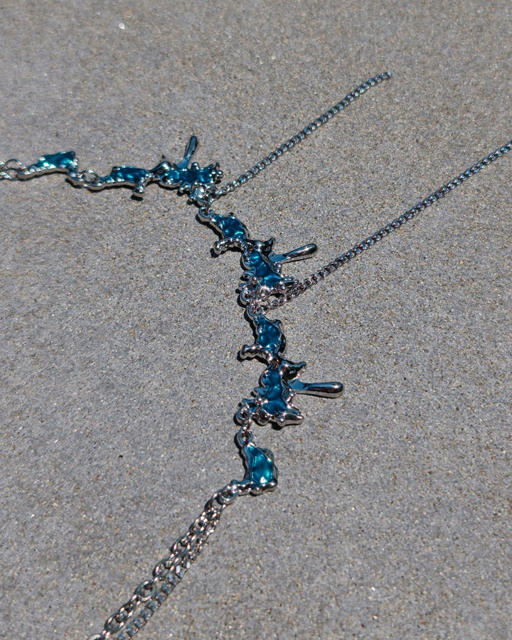 Ocean Blue Necklace - Nikaneko