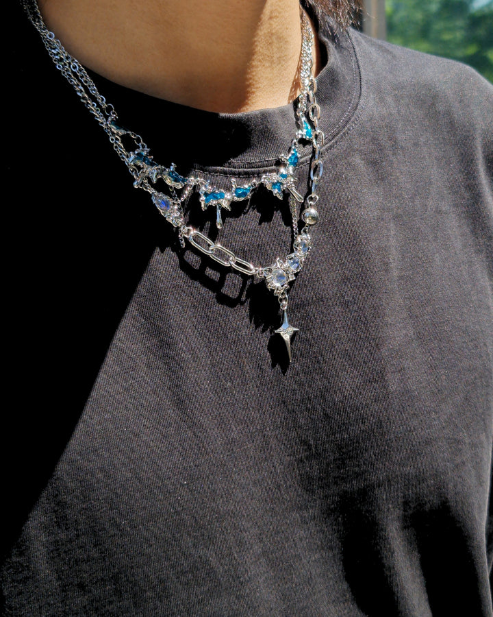 Ocean Blue Necklace - Nikaneko