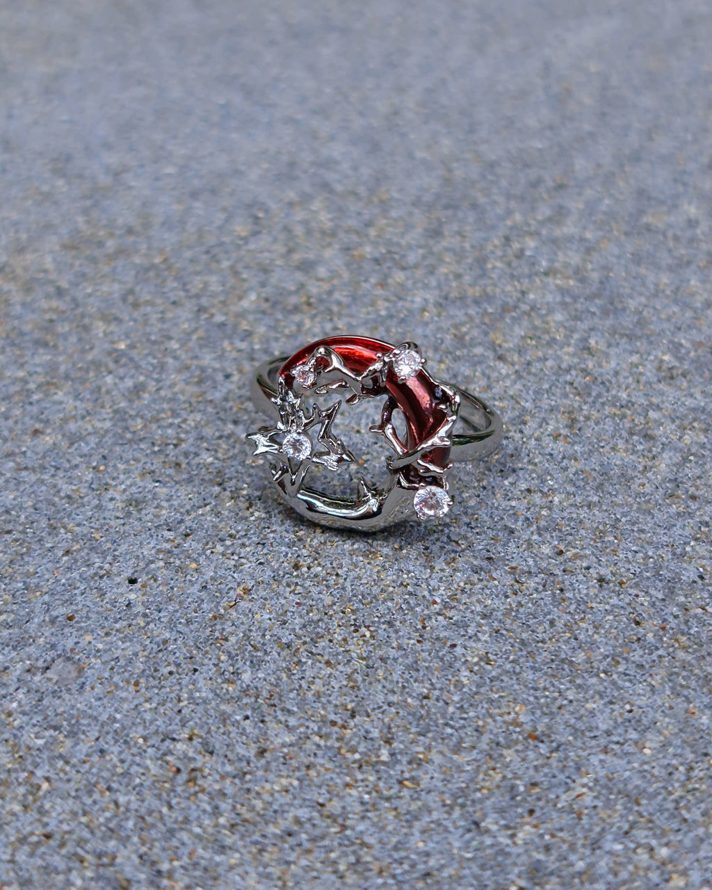 Scarlet Moon Ring - Nikaneko