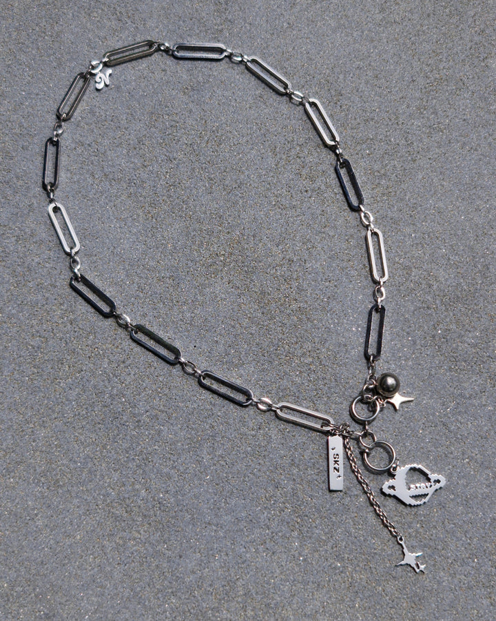 Stray Kids Stay Pixel Saturn Necklace - Nikaneko
