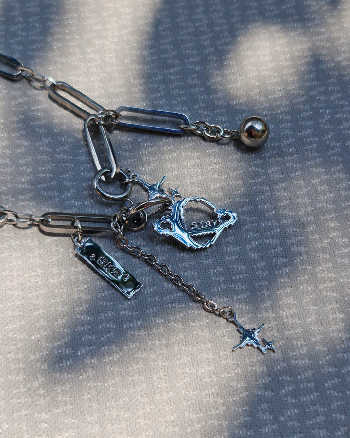 Stray Kids Stay Pixel Saturn Necklace - Nikaneko