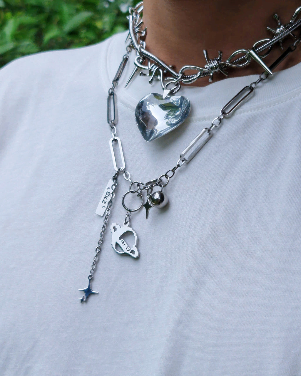 Stray Kids Stay Pixel Saturn Necklace - Nikaneko