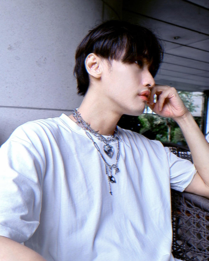 Stray Kids Stay Pixel Saturn Necklace - Nikaneko