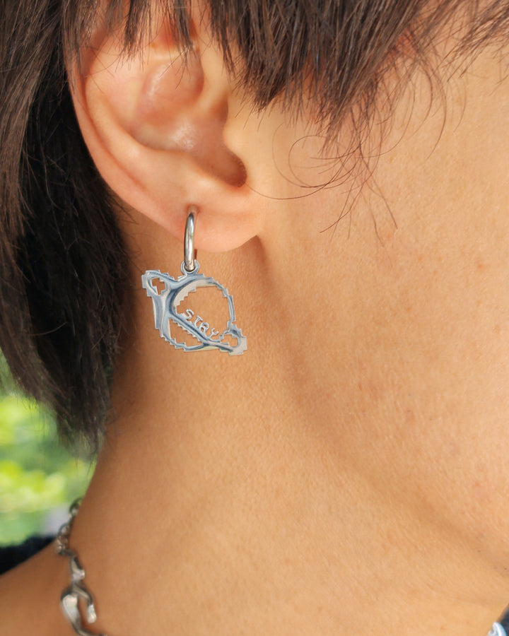 Stray Kids Stay Pixel Saturn Necklace - Nikaneko