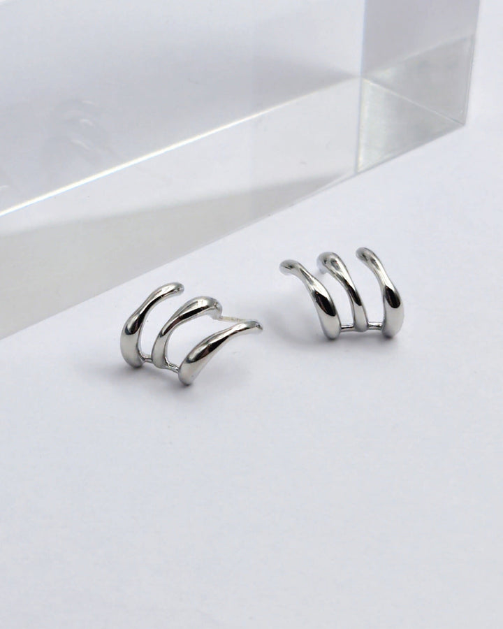 Triple Hoop Earrings - Nikaneko