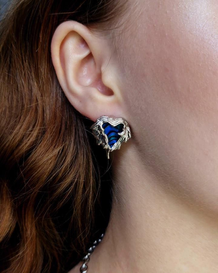 Aurora Heart Earrings - Nikaneko