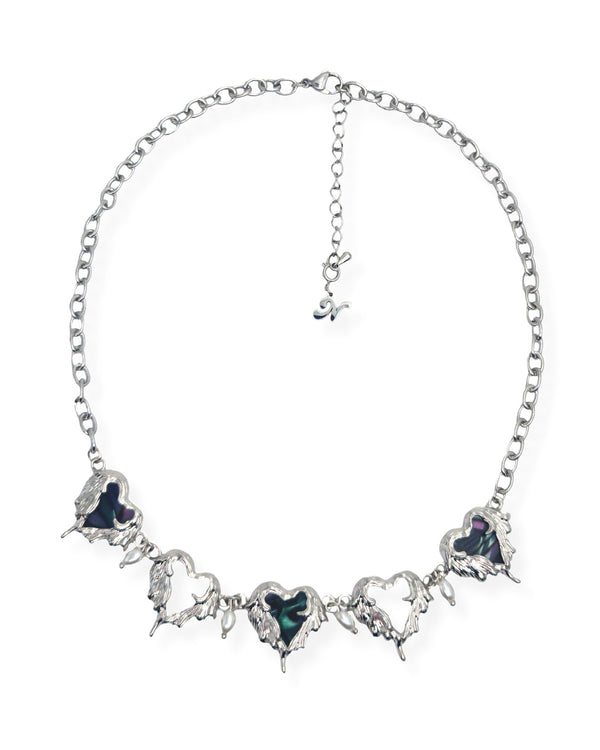 Aurora Heart Necklace - Nikaneko