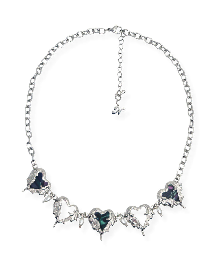Aurora Heart Necklace - Nikaneko