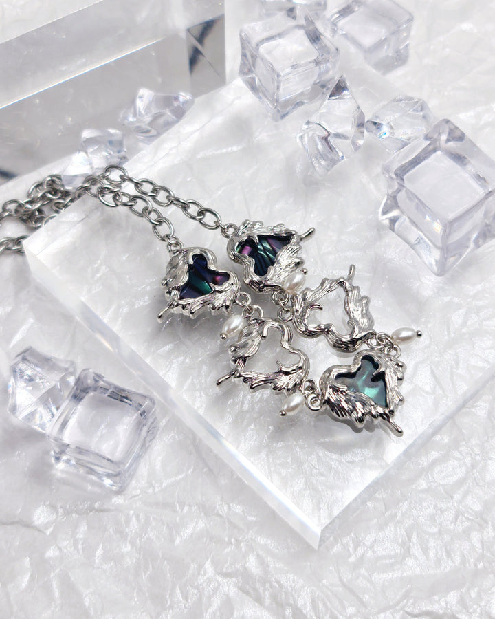 Aurora Heart Necklace - Nikaneko