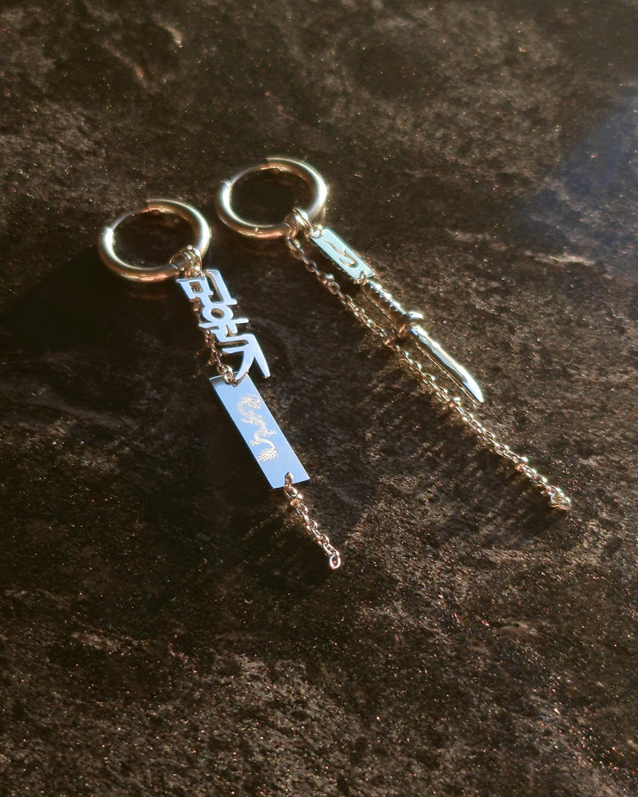 SUGA Agust D Haegeum Earrings - Nikaneko