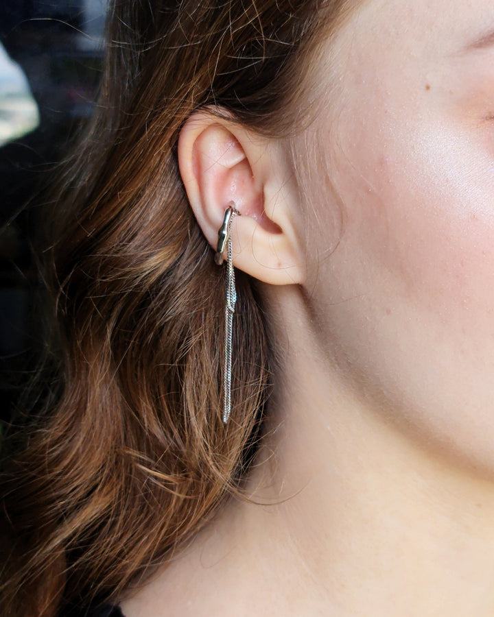 Double Chain Ear Cuff - Nikaneko