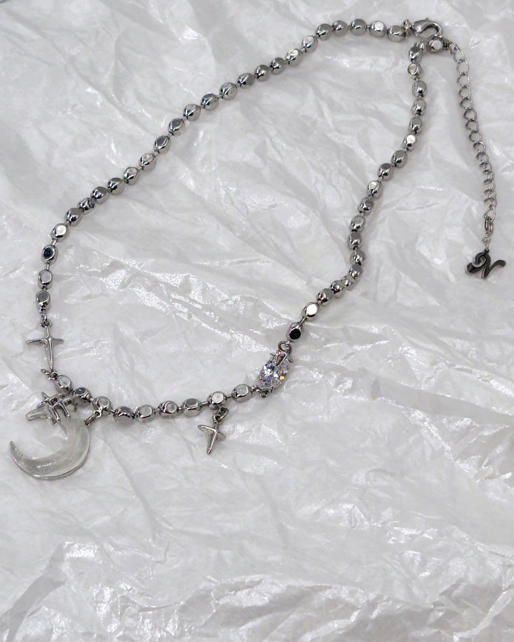 Moonstone Glow Necklace - Nikaneko