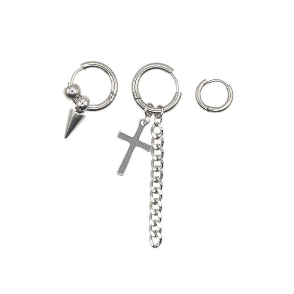 Set Of Three Earrings Suga BTS - Nikaneko