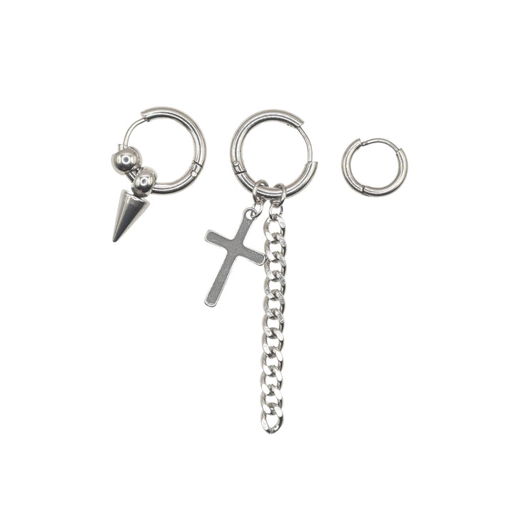 Set Of Three Earrings Suga BTS - Nikaneko